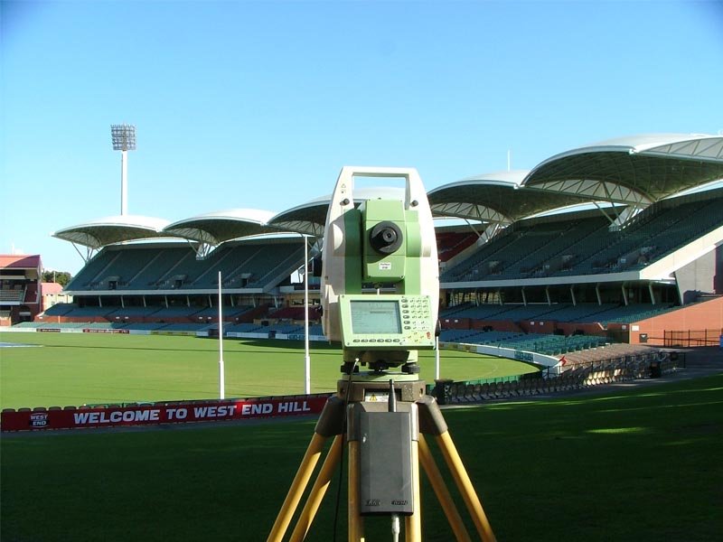Adelaide Oval Major Redevelopment land surveying