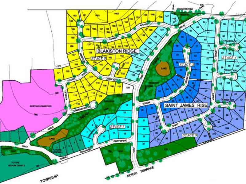 Land subdivision in Adelaide